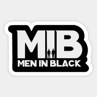 Men in black Sticker